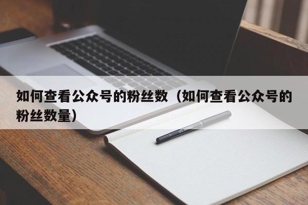 如何查看公众号的粉丝数（如何查看公众号的粉丝数量） 第1张
