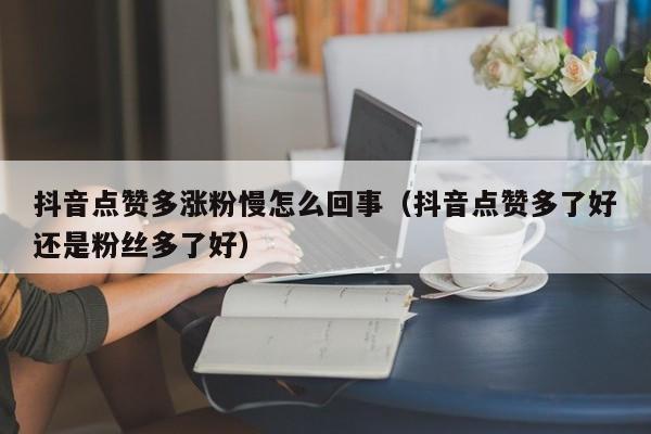 抖音点赞多涨粉慢怎么回事（抖音点赞多了好还是粉丝多了好） 第1张