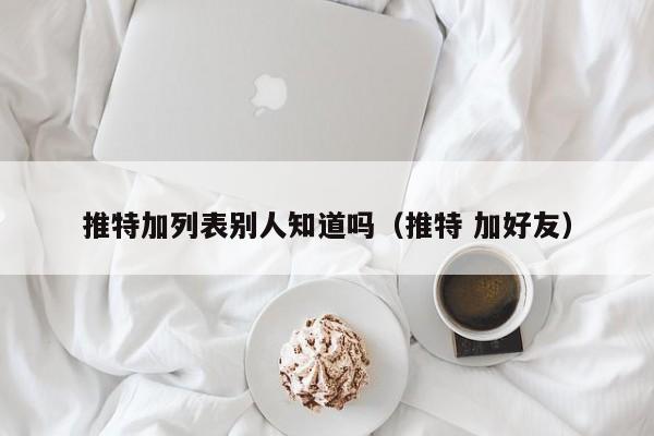 推特加列表别人知道吗（推特 加好友） 第1张