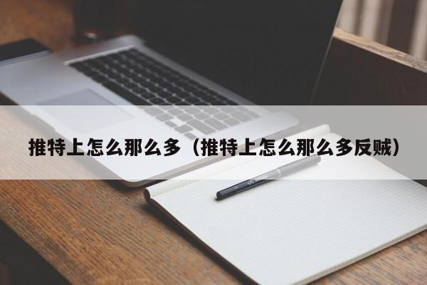 推特上怎么那么多（推特上怎么那么多反贼） 第1张