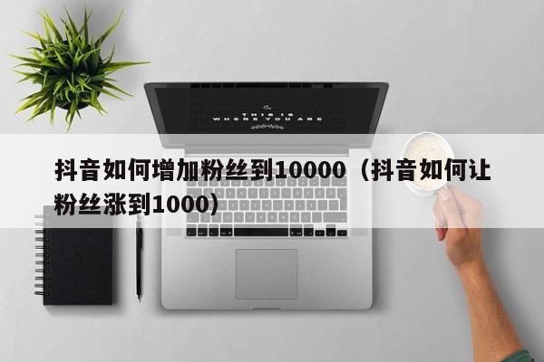 抖音如何增加粉丝到10000（抖音如何让粉丝涨到1000） 第1张