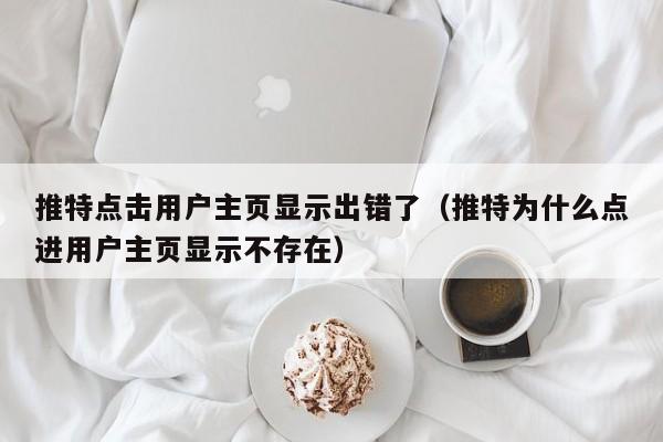 推特点击用户主页显示出错了（推特为什么点进用户主页显示不存在） 第1张