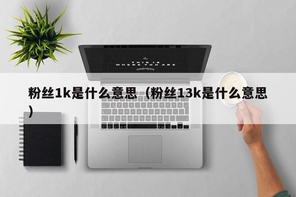 粉丝1k是什么意思（粉丝13k是什么意思） 第1张