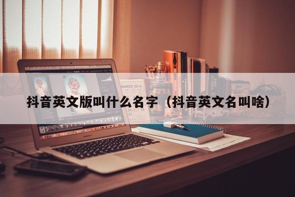 抖音英文版叫什么名字（抖音英文名叫啥） 第1张