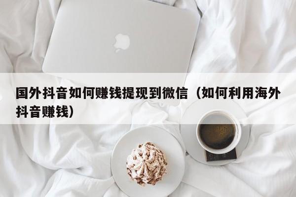 国外抖音如何赚钱提现到微信（如何利用海外抖音赚钱） 第1张