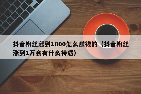 抖音粉丝涨到1000怎么赚钱的（抖音粉丝涨到1万会有什么待遇） 第1张