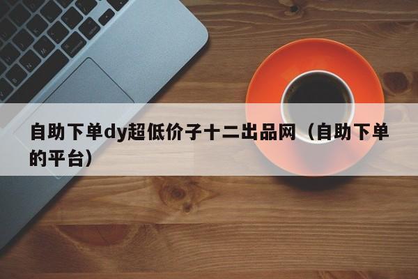 自助下单dy超低价子十二出品网（自助下单的平台） 第1张