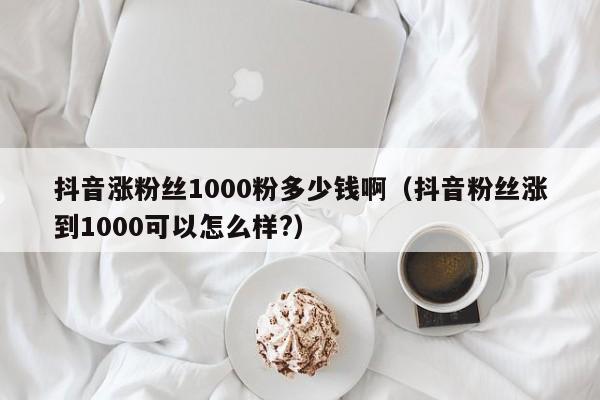 抖音涨粉丝1000粉多少钱啊（抖音粉丝涨到1000可以怎么样?） 第1张