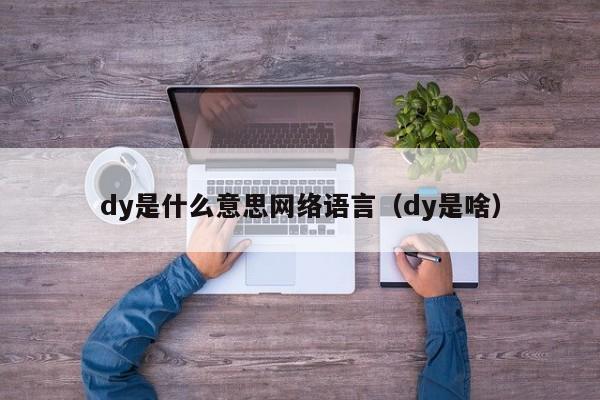 dy是什么意思网络语言（dy是啥） 第1张
