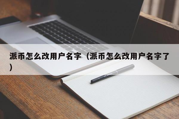 派币怎么改用户名字（派币怎么改用户名字了） 第1张