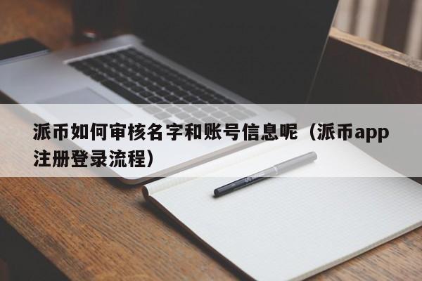 派币如何审核名字和账号信息呢（派币app注册登录流程） 第1张