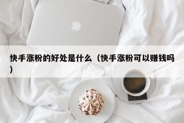 快手涨粉的好处是什么（快手涨粉可以赚钱吗） 第1张
