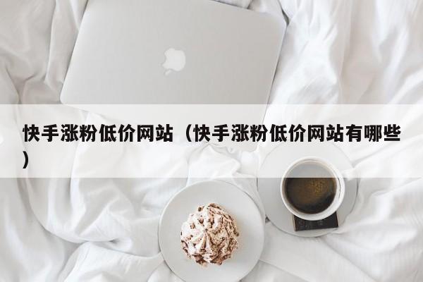 快手涨粉低价网站（快手涨粉低价网站有哪些） 第1张