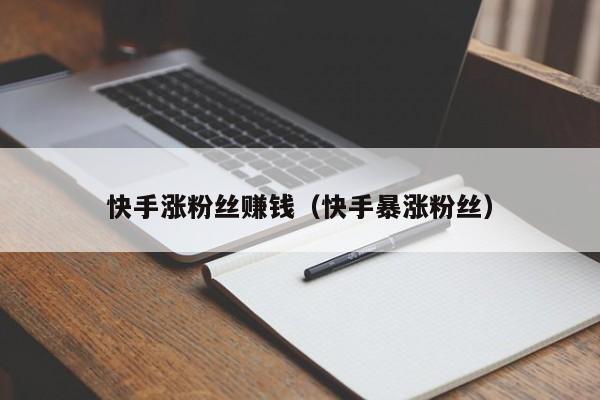 快手涨粉丝赚钱（快手暴涨粉丝） 第1张