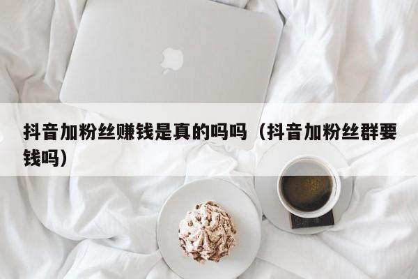 抖音加粉丝赚钱是真的吗吗（抖音加粉丝群要钱吗） 第1张