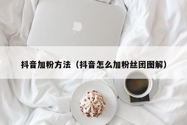 抖音加粉方法（抖音怎么加粉丝团图解） 第1张