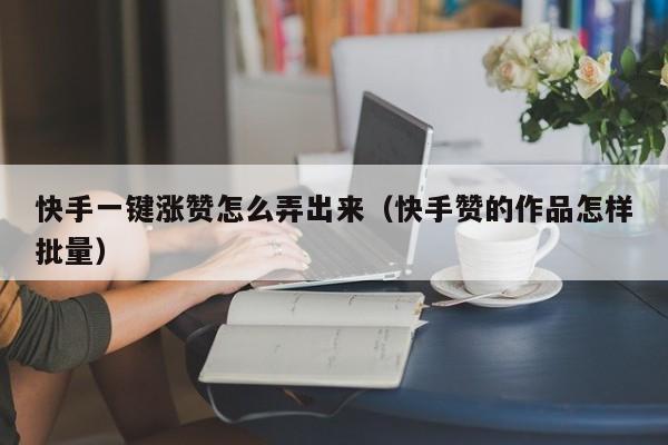 快手一键涨赞怎么弄出来（快手赞的作品怎样批量） 第1张