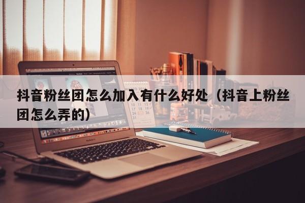 抖音粉丝团怎么加入有什么好处（抖音上粉丝团怎么弄的） 第1张