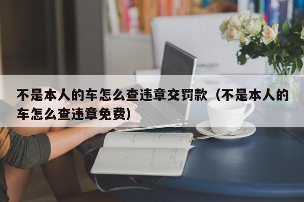 不是本人的车怎么查违章交罚款(不是本人的车怎么查违章免费) 第1张 不是本人的车怎么查违章交罚款(不是本人的车怎么查违章免费) 第1张